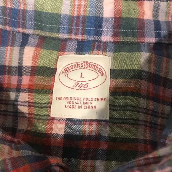 Brooks Brothers Button Up Short Sleeve - Picture 5 of 5